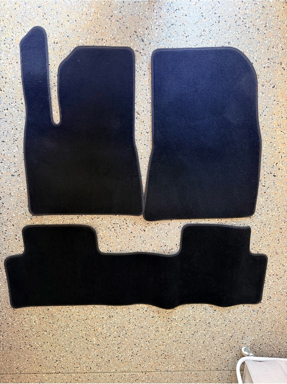 OEM Tesla Model 3 Black Car Floor Mat Set - Driver & Passenger. BRAND NEW